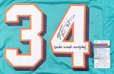 Ricky Williams Signed Dolphins Jersey Inscribed "Smoke Weed Every day" (JSA COA)