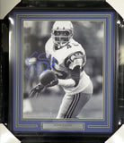 KENNY EASLEY AUTOGRAPHED SIGNED FRAMED 16X20 PHOTO SEAHAWKS MCS HOLO 107948