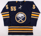 Rasmus Ristolainen Signed Sabres Jersey (Beckett COA) 8th Overall pck 2013 Draft