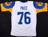 Orlando Pace Signed Rams Jersey Inscribed "HOF 16" (JSA COA) Ohio State Buckeyes