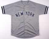 Lee Smith Signed Yankees Jersey (Leaf COA) 478 MLB Saves / Hall of Fame Closer