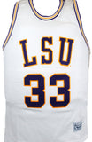 Shaquille O'Neal Autographed LSU White Retro Brand Jersey-Beckett W Hologram