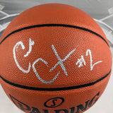 CADE CUNNINGHAM signed Spalding Basketball PSA/DNA Detroit Pistons Autographed