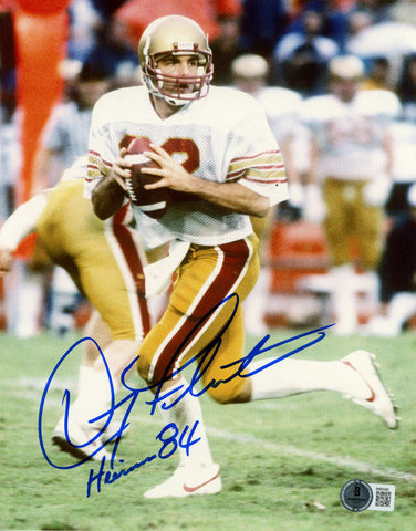 Doug Flutie Signed Boston College Eagles 8x10 Photo Heisman BAS 47244