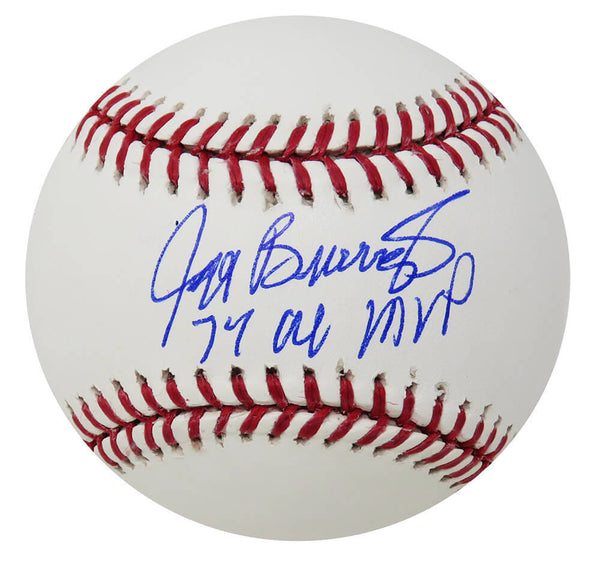Jeff Burroughs Signed Rawlings Official MLB Baseball w/74 AL MVP - CSS LIVE