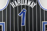 PENNY HARDAWAY (Magic black SKYLINE) Signed Autographed Framed Jersey Beckett