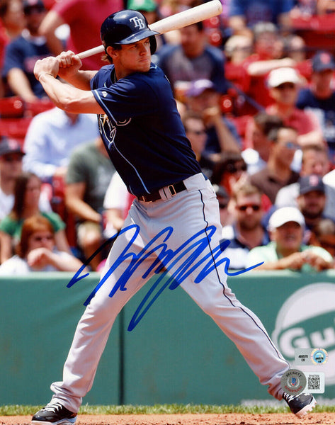 Wil Myers Autographed/Signed Tampa Bay Rays 8x10 Photo Beckett 46272