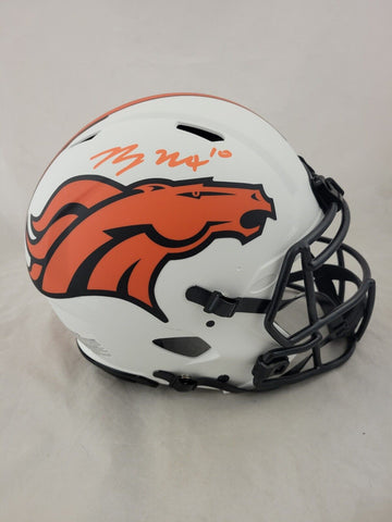 BO NIX SIGNED DENVER BRONCOS F/S LUNAR ECLIPSE SPEED AUTHENTIC HELMET BECKETT