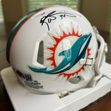 Ricky Williams Autographed Signed Miami Dolphins Mini Helmet Beckett