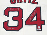 David Ortiz Signed Red Sox 2016 ASG Replica Jersey W/Final ASG & 10X AS Beckett