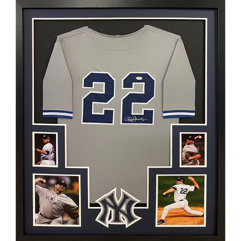 Roger Clemens Autographed Signed Framed New York Yankees Jersey PSA/DNA