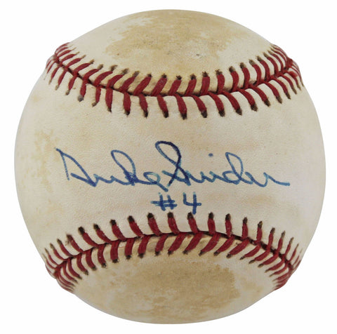 Dodgers Duke Snider Authentic Signed William White Onl Baseball BAS #BN06149