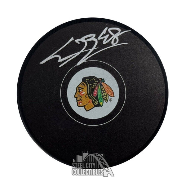 Connor Bedard Autographed Chicago Hockey Puck - Fanatics