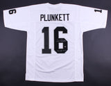 Jim Plunkett Signed Oakland Raiders Jersey Inscribed "S.B. XV MVP" (GTSM Holo)