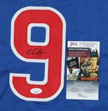 Miguel Amaya Signed Chicago Cubs Jersey (JSA COA) Cubs Top Catching Prospect