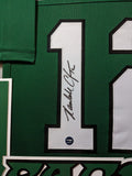 FRAMED PHILADELPHIA EAGLES RANDALL CUNNINGHAM AUTOGRAPHED JERSEY PROVA COA