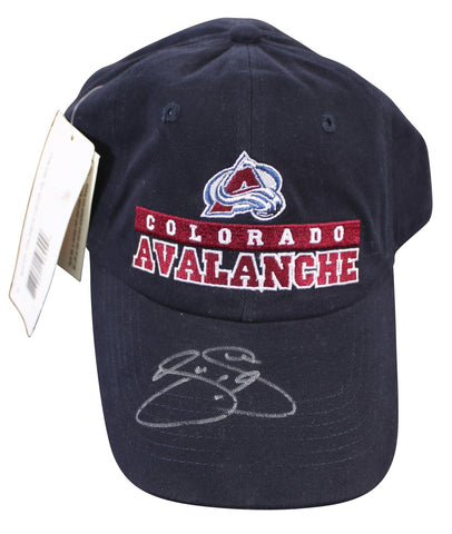 Avalanche Joe Sakic Authentic Signed CCM Hat Autographed BAS #BR84201