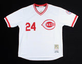 Tony Perez Signed Cincinnati Red Custom On Field Style Jersey (JSA COA) HOF 2000