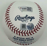 CODY BELLINGER Autographed Dodgers 2020 World Series Baseball FANATICS