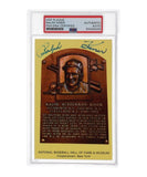 Ralph Kiner Signed HOF Postcard (PSA Encapsulated) Pirates, Cubs, Indians O.F.