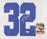 Edgerrin James Signed Indianapolis Colts Jersey (JSA COA) 4xPro Bowl R.B.