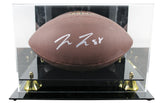 Steelers Pat Freiermuth Signed Wilson Super Grip Football W/ Case BAS Witnessed