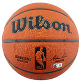 Bucks Oscar Robertson Authentic Signed Wilson Basketball w/ Case BAS Witnessed