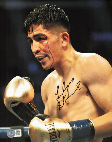 Leo Santa Cruz Autographed Signed 8x10 Photo Beckett BAS QR #BH29242