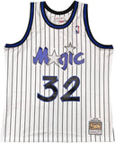 MAGIC SHAQUILLE O'NEAL AUTOGRAPHED M&N 1993-94 HWC JERSEY XL BECKETT 235518