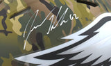 Jason Kelce Autographed Philadelphia Eagles F/S Camo Speed Authentic Helmet- PSA