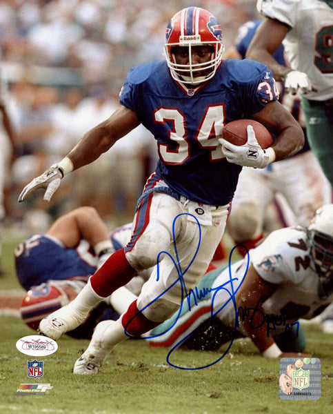 Thurman Thomas Autographed Buffalo Bills 8x10 Photo HOF JSA 48281