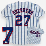 Vladimir Guerrero Sr. Autographed Signed Jersey - Pinstripe - Beckett