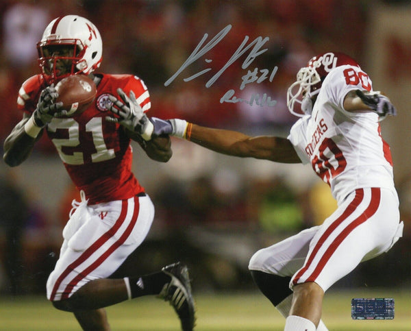 PRINCE AMUKAMARA SIGNED AUTOGRAPHED NEBRASKA CORNHUSKERS 8x10 PHOTO COA