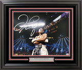 FLOYD MAYWEATHER JR. AUTOGRAPHED FRAMED 16X20 PHOTO BECKETT BAS STOCK #209371