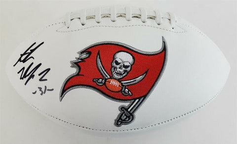 Antoine Winfield Jr. Signed Tampa Bay Buccaneers Logo Football Beckett Hologram