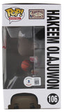 Rockets Hakeem Olajuwon Authentic Signed #106 Funko Pop Vinyl Figure BAS Witness