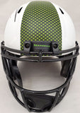 RUSSELL WILSON AUTO SEAHAWKS LUNAR ECLIPSE FULL SIZE HELMET RW HOLO 194002