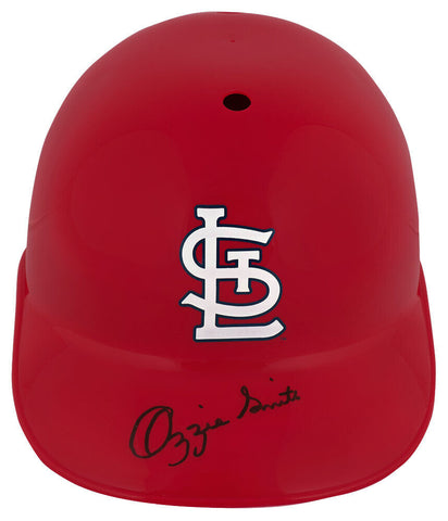 Ozzie Smith Signed Cardinals Souvenir Replica Baseball Batting Helmet - (SS COA)