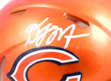 DJ Moore Autographed Chicago Bears Flash Speed Mini Helmet-Beckett W Hologram