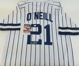 Paul O'Neill Signed New York Yankees Jersey (JSA COA) 5xWorld Series Champ O.F.