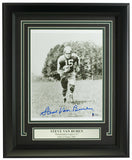 Steve Van Buren Signed Framed 8x10 Philadelphia Eagles Football Photo BAS