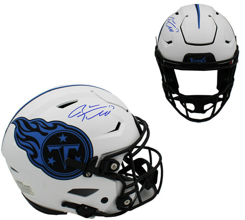 Ryan Tannehill Signed Tennessee Titans Speed Flex Authentic Lunar NFL Helmet