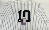 Tony Kubek "ROY '57" Signed New York Yankees Majestic MLB Jersey (JSA COA)