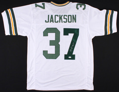 Josh Jackson Signed Packers Jersey (JSA COA) Green Bay 2018 2nd Rd Pick Corner