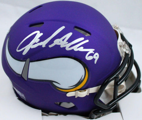 Jared Allen Autographed Minnesota Vikings Speed Mini Helmet-Beckett W Hologram