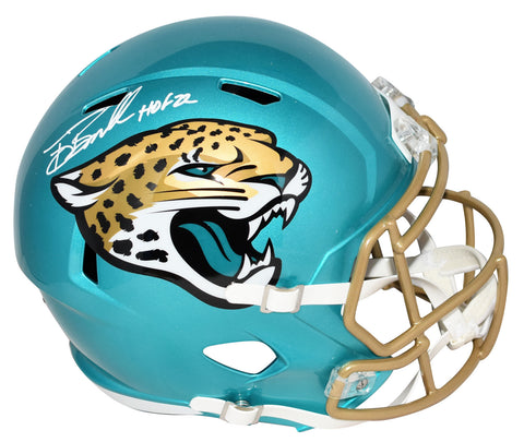 TONY BOSELLI SIGNED JACKSONVILLE JAGUARS FLASH FULL SIZE SPEED HELMET BECKETT