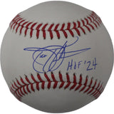 Todd Helton Signed Colorado Rockies OML Baseball HOF TRI 44643