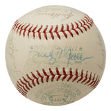 1970 New York Yankees Team Signed Baseball Thurman Munson + 20 Others JSA LOA