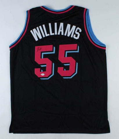 Jason Williams Signed Miami Heat Jersey (PSA COA) Miami Vice Style Jersey