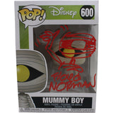 Floyd Norman Autographed Disney Mummy Boy Funko Pop! #600 Beckett 46764